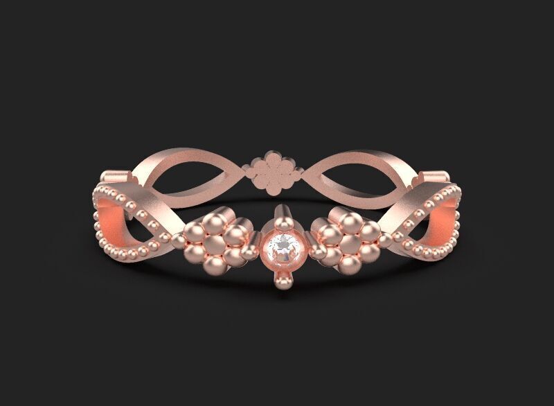 Minimal ring Ready for 3d printing 3dm stl 3D print model_23