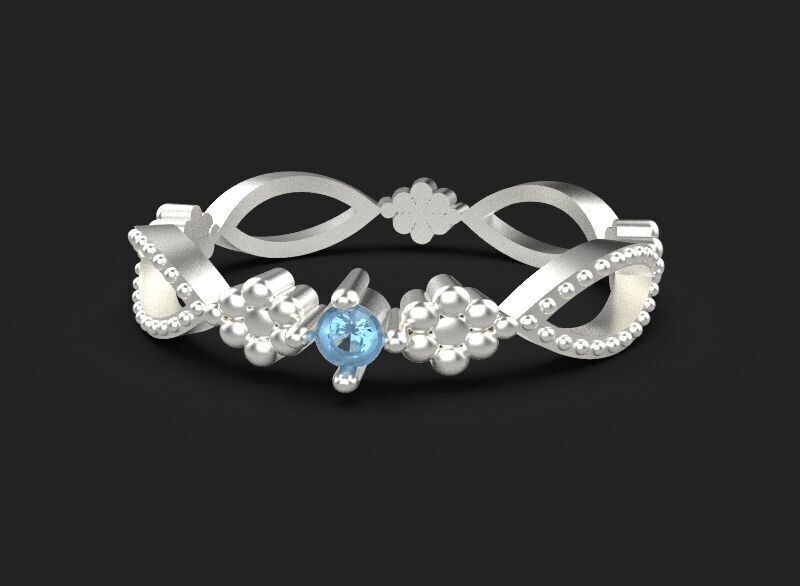 Minimal ring Ready for 3d printing 3dm stl 3D print model_21