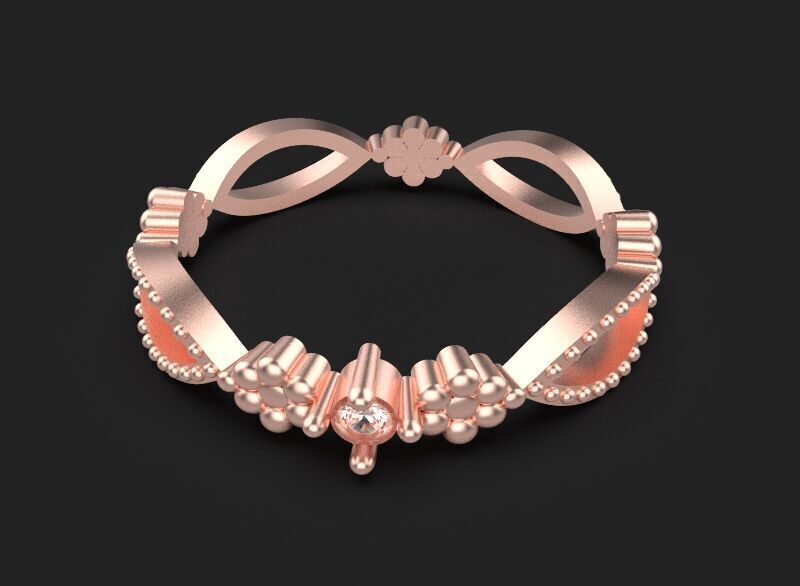 Minimal ring Ready for 3d printing 3dm stl 3D print model_22