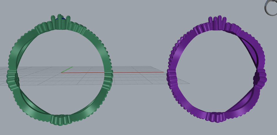 Minimal ring Ready for 3d printing 3dm stl 3D print model_8