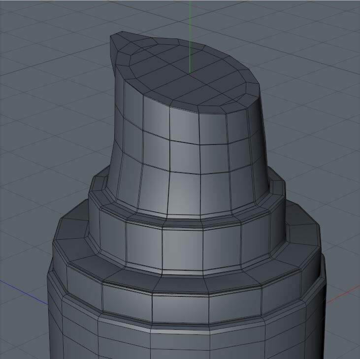 Cosmetic Spray Bottle 3D Model 3D model_4