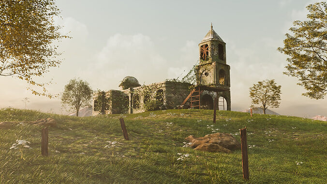 Free 3d castle model Free 3D model