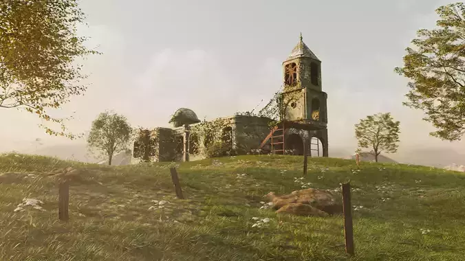 Free 3d castle model Free 3D model