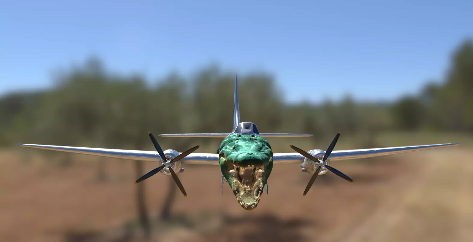 BOMBARDIRO CROCODILO 3D model