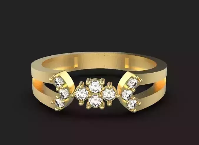 Beautiful ring Ready for 3d printing 3dm stl 3D print model 3D print model Beautiful ring Ready for 3d printing 3dm stl 3D print model 3D print model