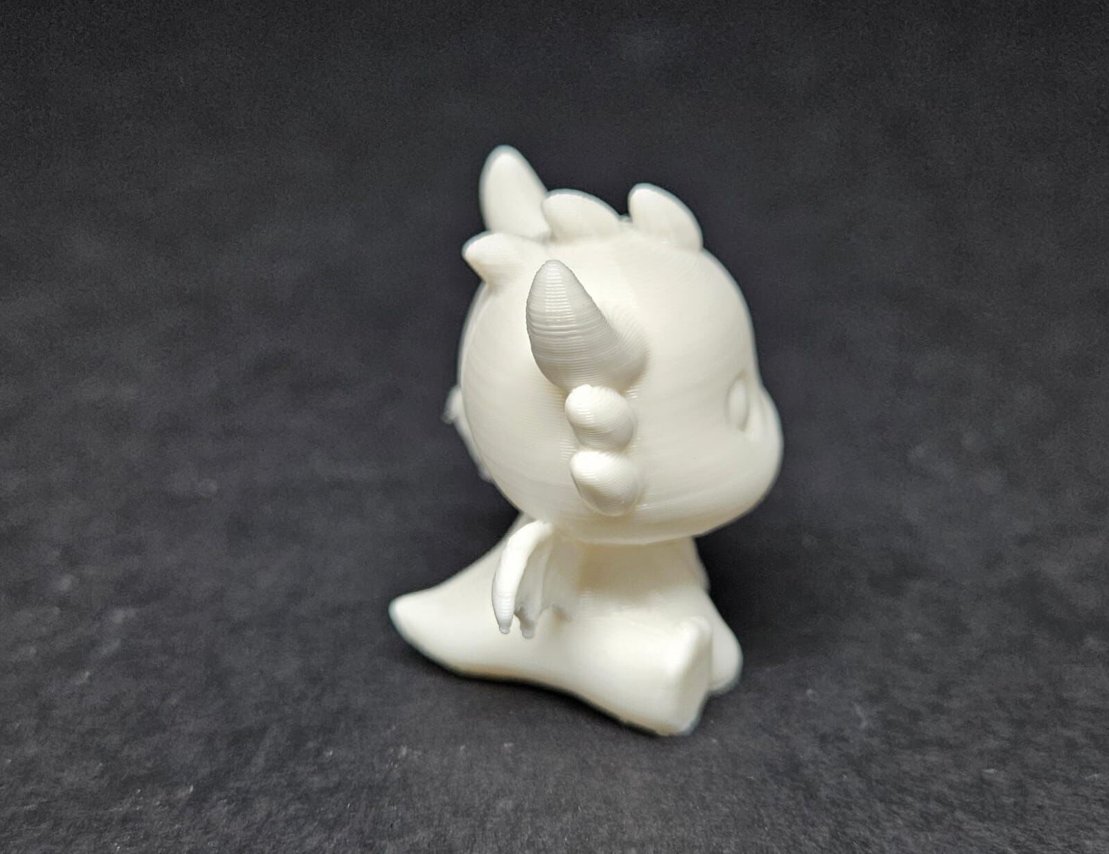 Cute Sitting Dragon 3D print model_13
