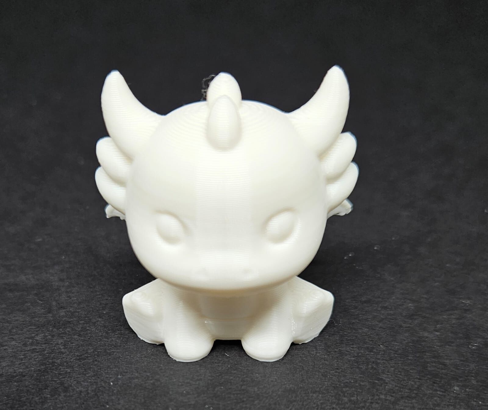 Cute Sitting Dragon 3D print model_15
