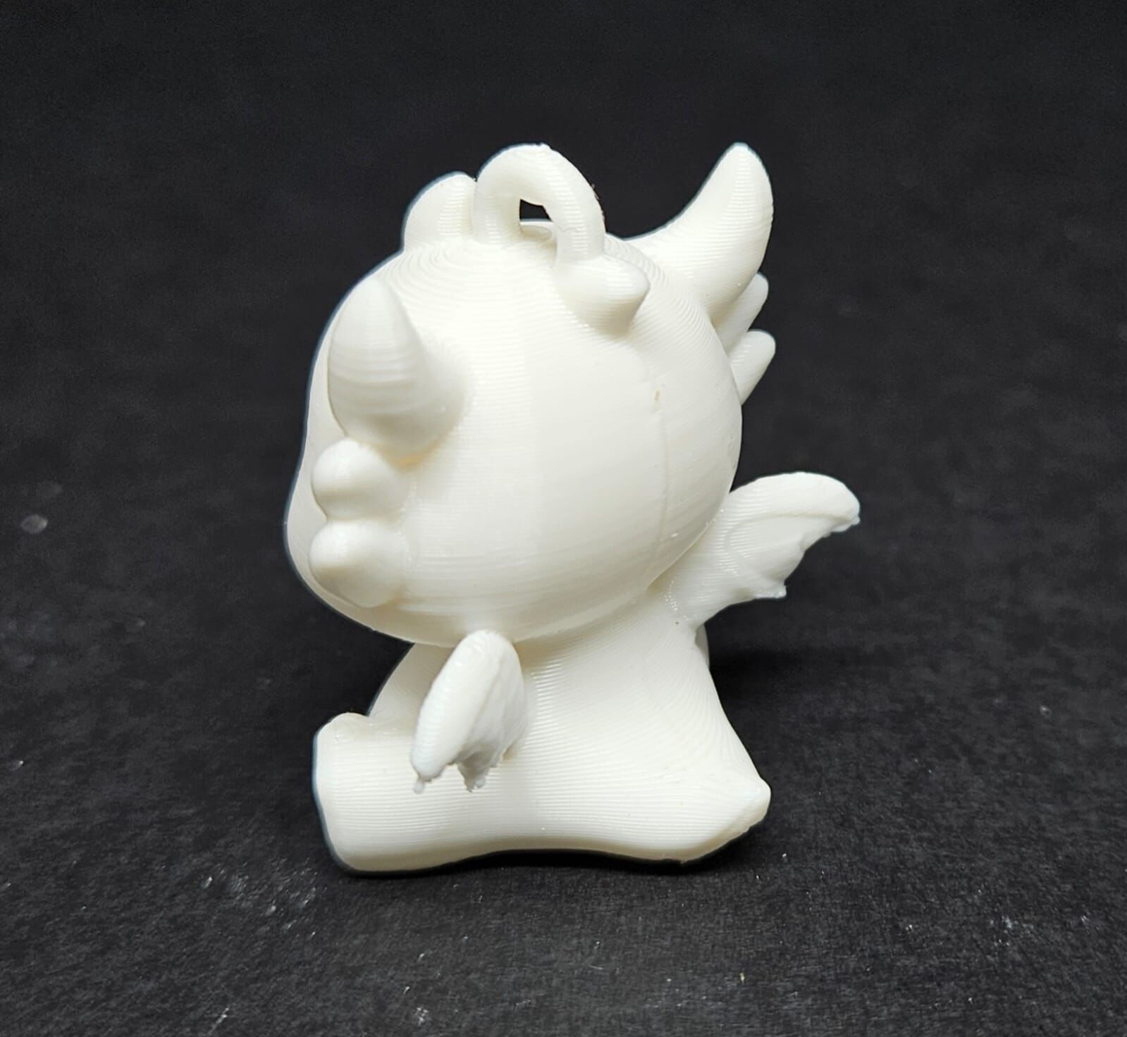 Cute Sitting Dragon 3D print model_20