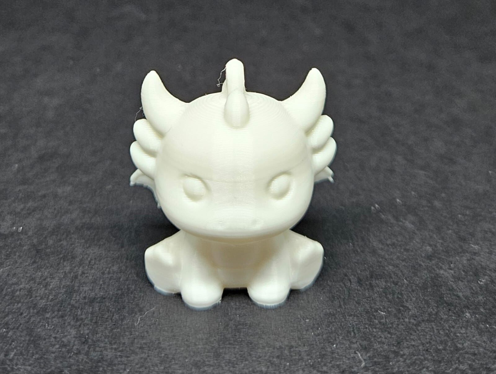 Cute Sitting Dragon 3D print model_17