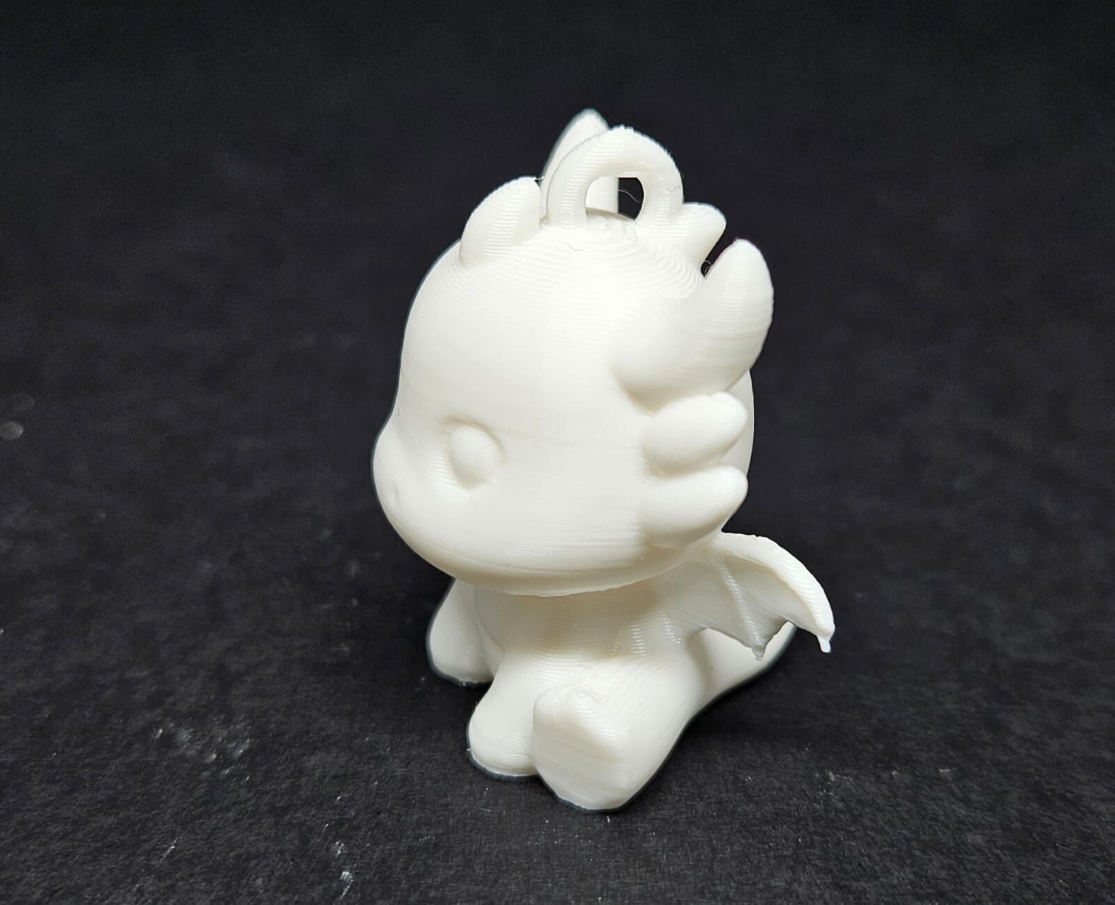 Cute Sitting Dragon 3D print model_18