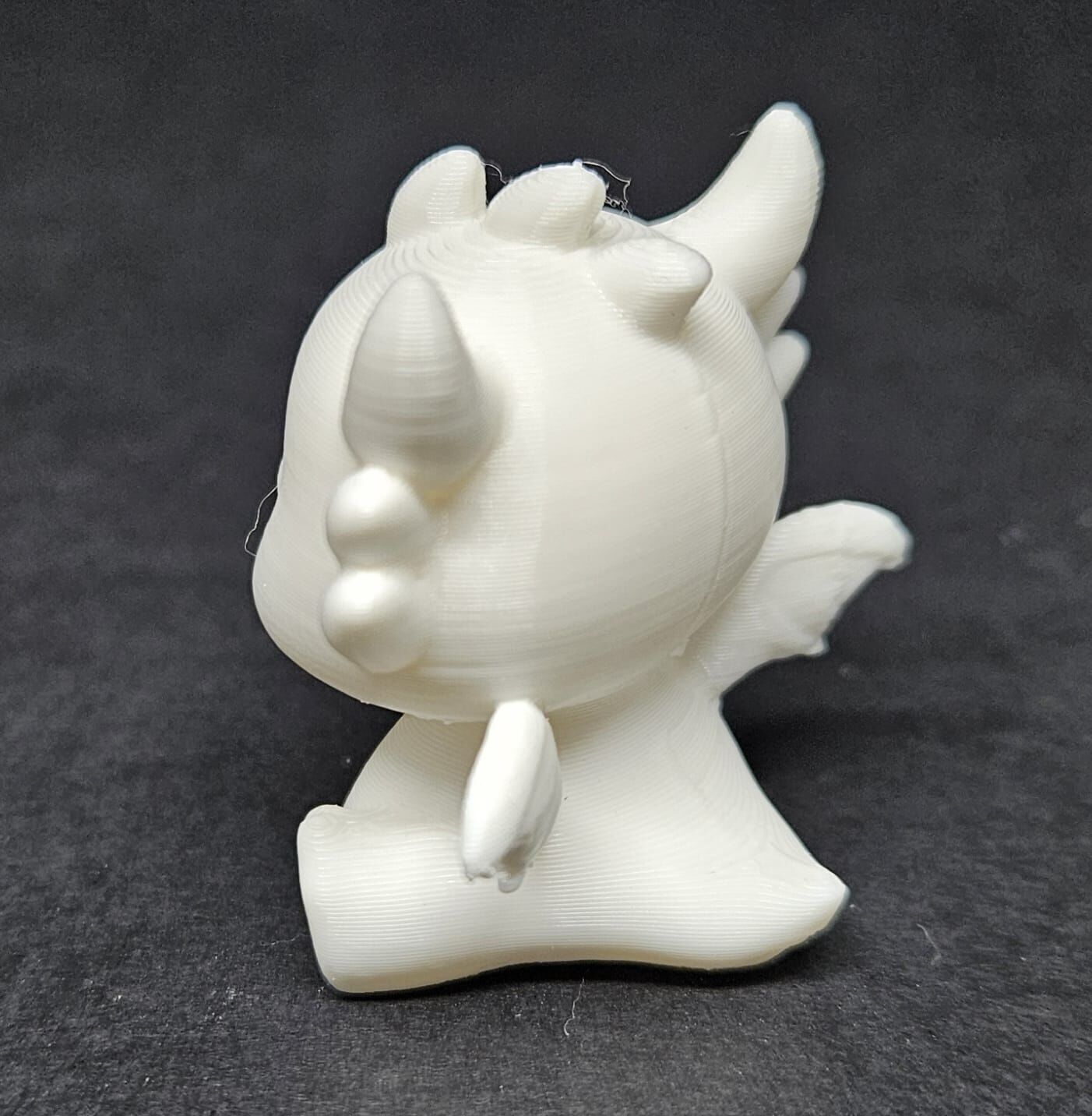Cute Sitting Dragon 3D print model_22
