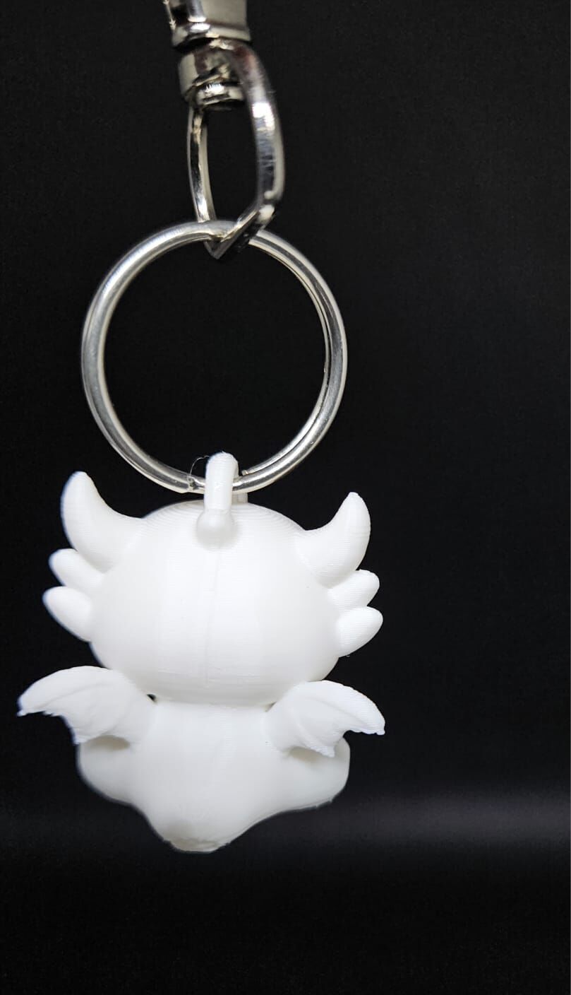 Cute Sitting Dragon 3D print model_26