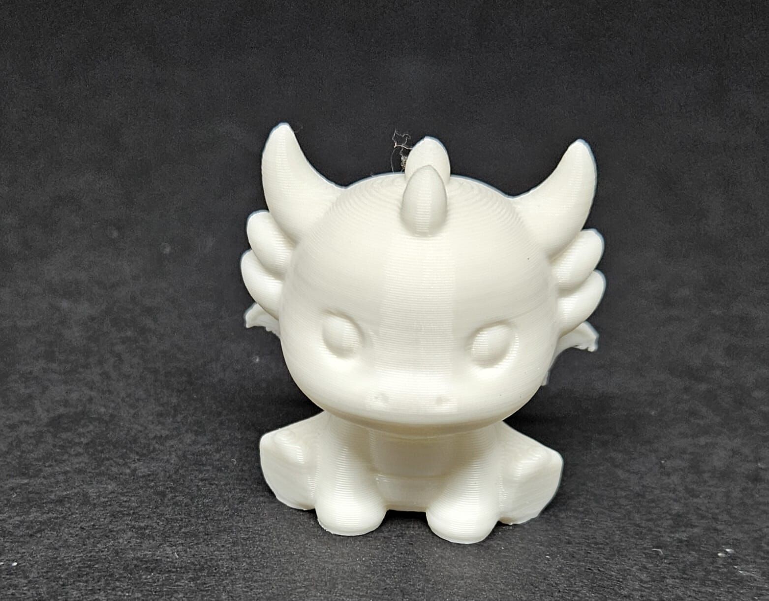 Cute Sitting Dragon 3D print model_24