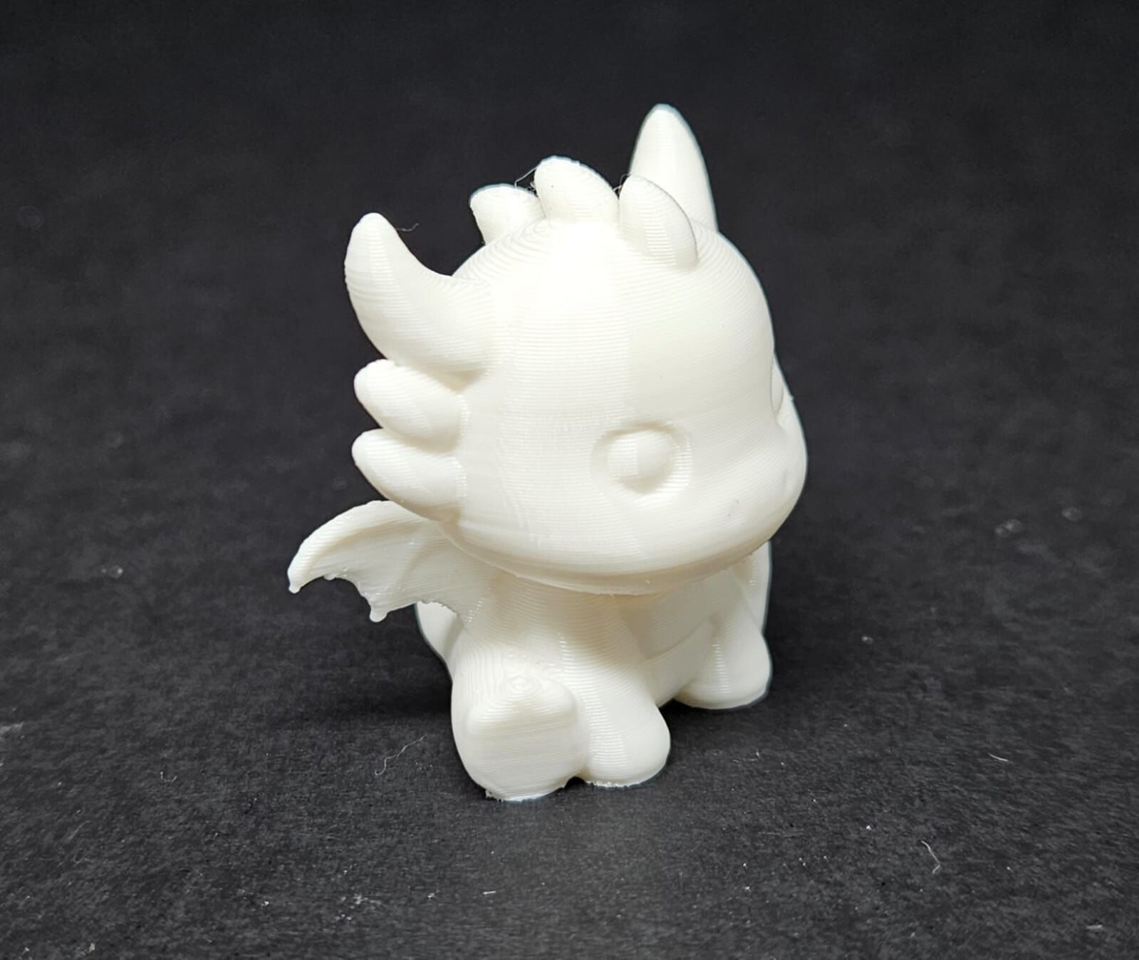 Cute Sitting Dragon 3D print model_14
