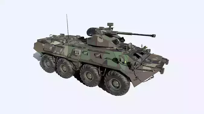 BTR 82A Low-poly PBR