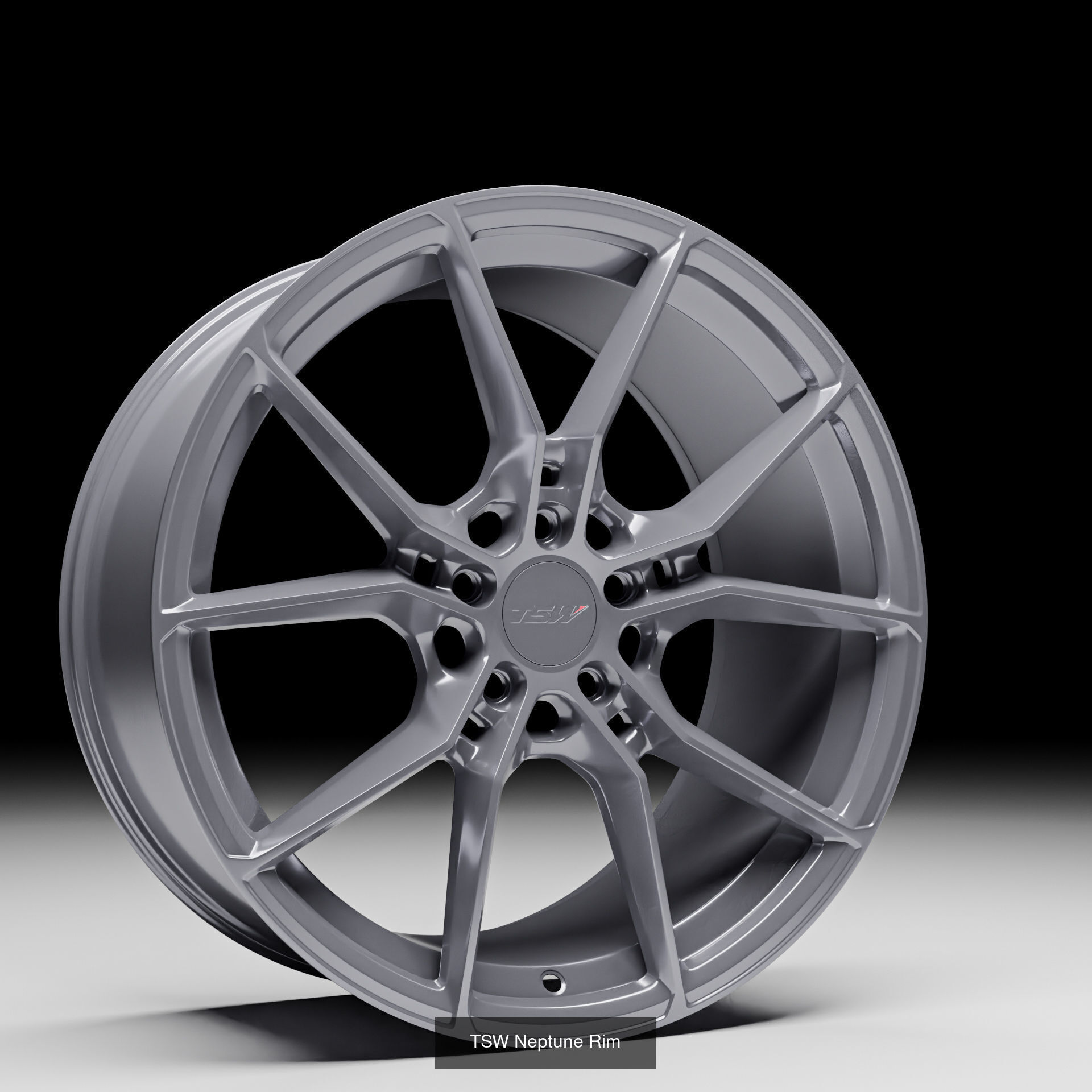 Modern Sport Rims 01 3D Model Collection_4