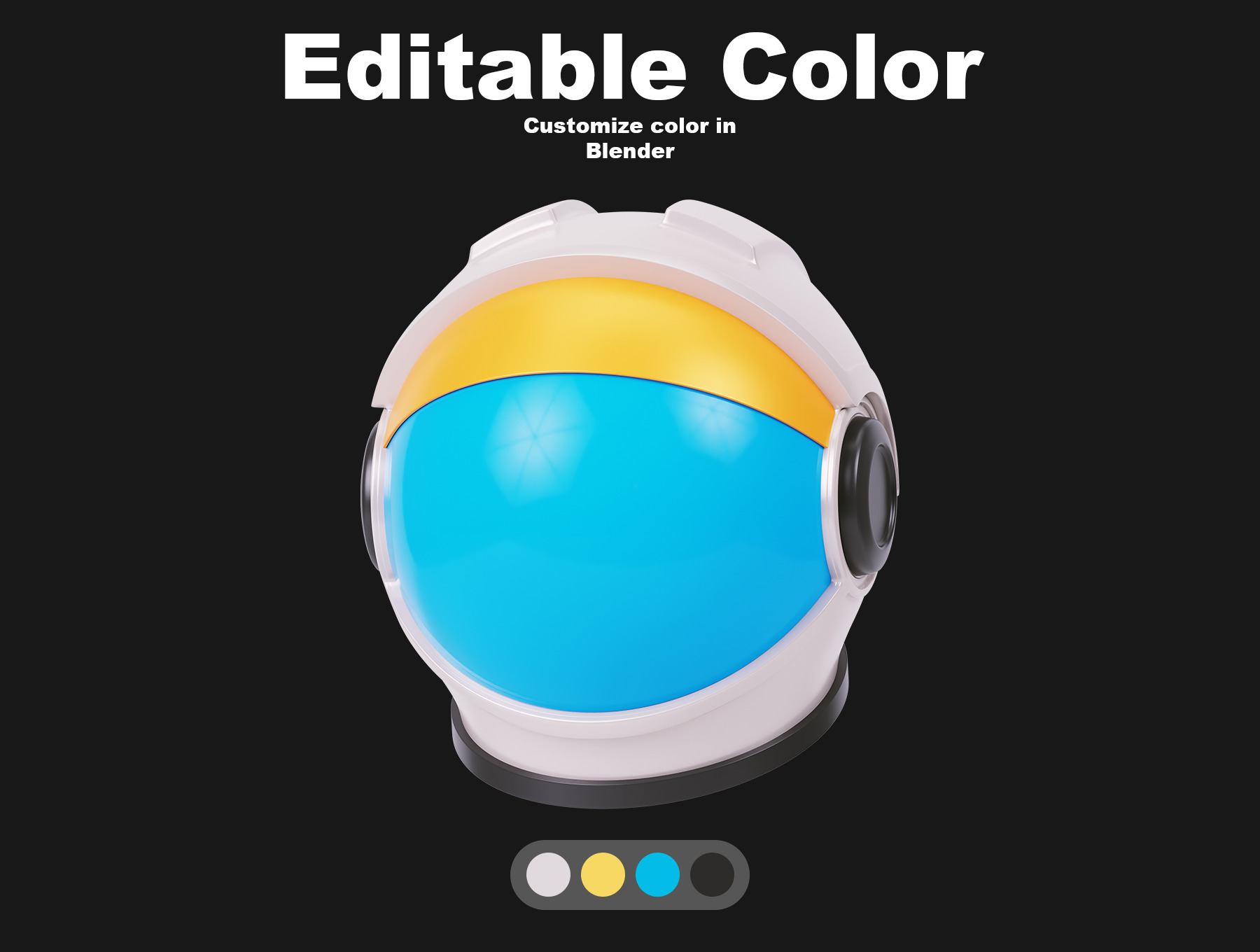 Space 3D Icon Pack Low-poly 3D model_3