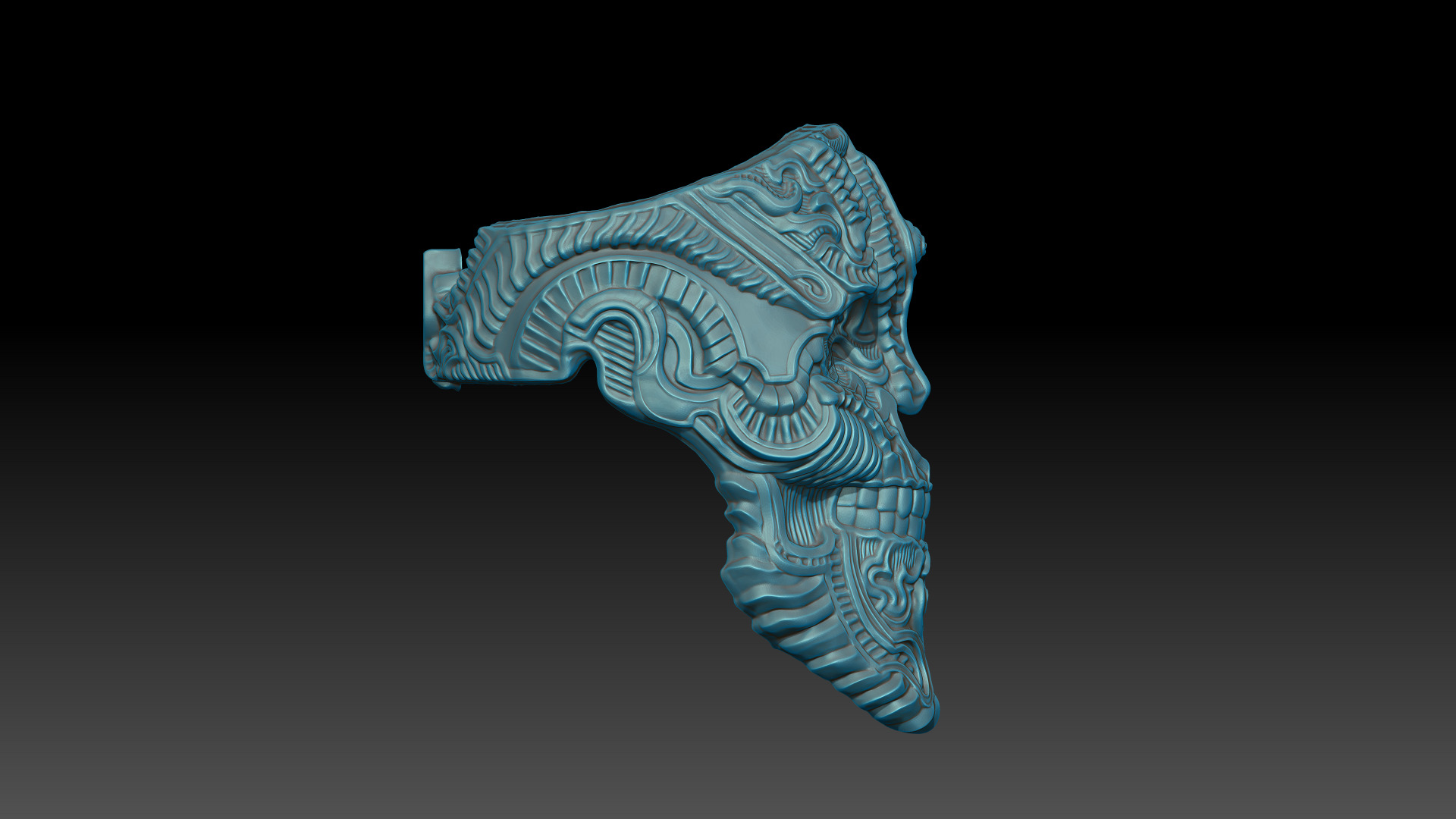 Obsidian Revenant The Eternal Emissary 3D print model_3