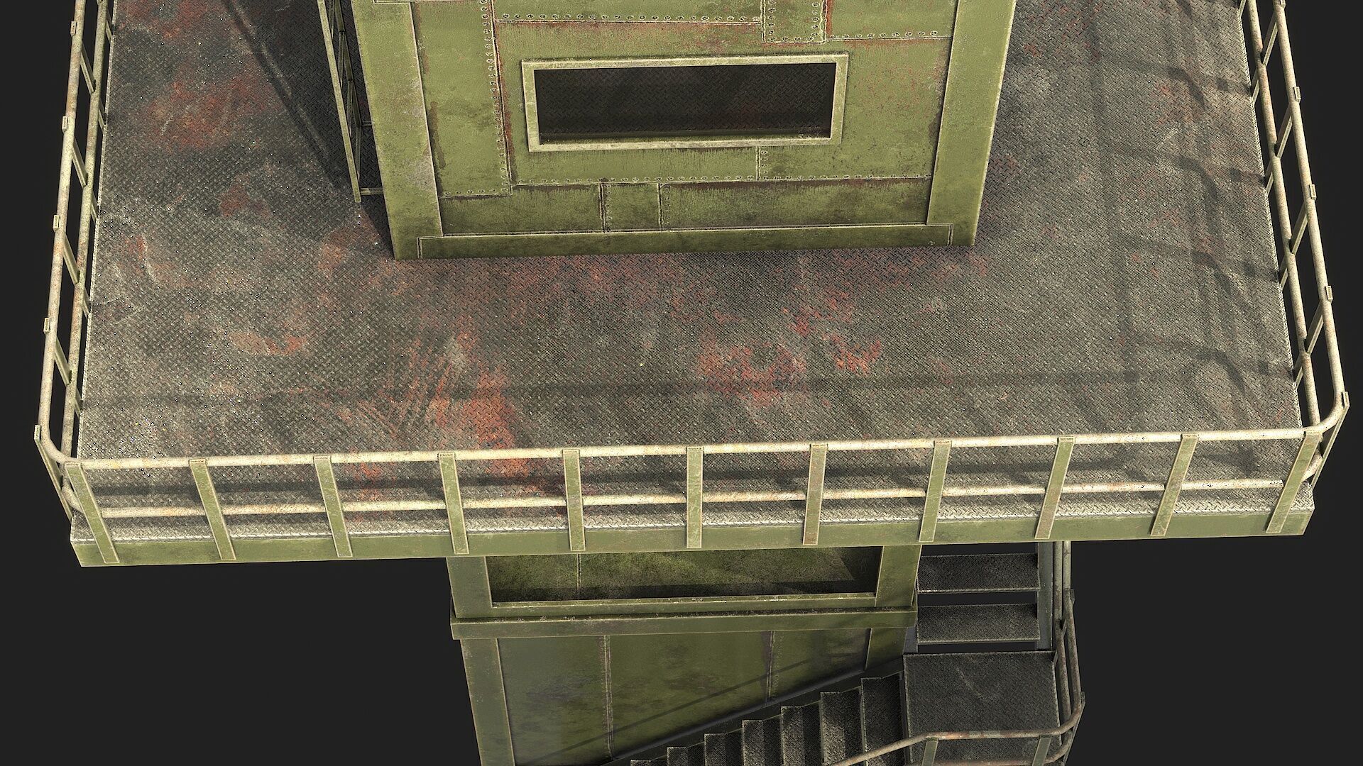 Watchtowers v4 Low-poly 3D model_5