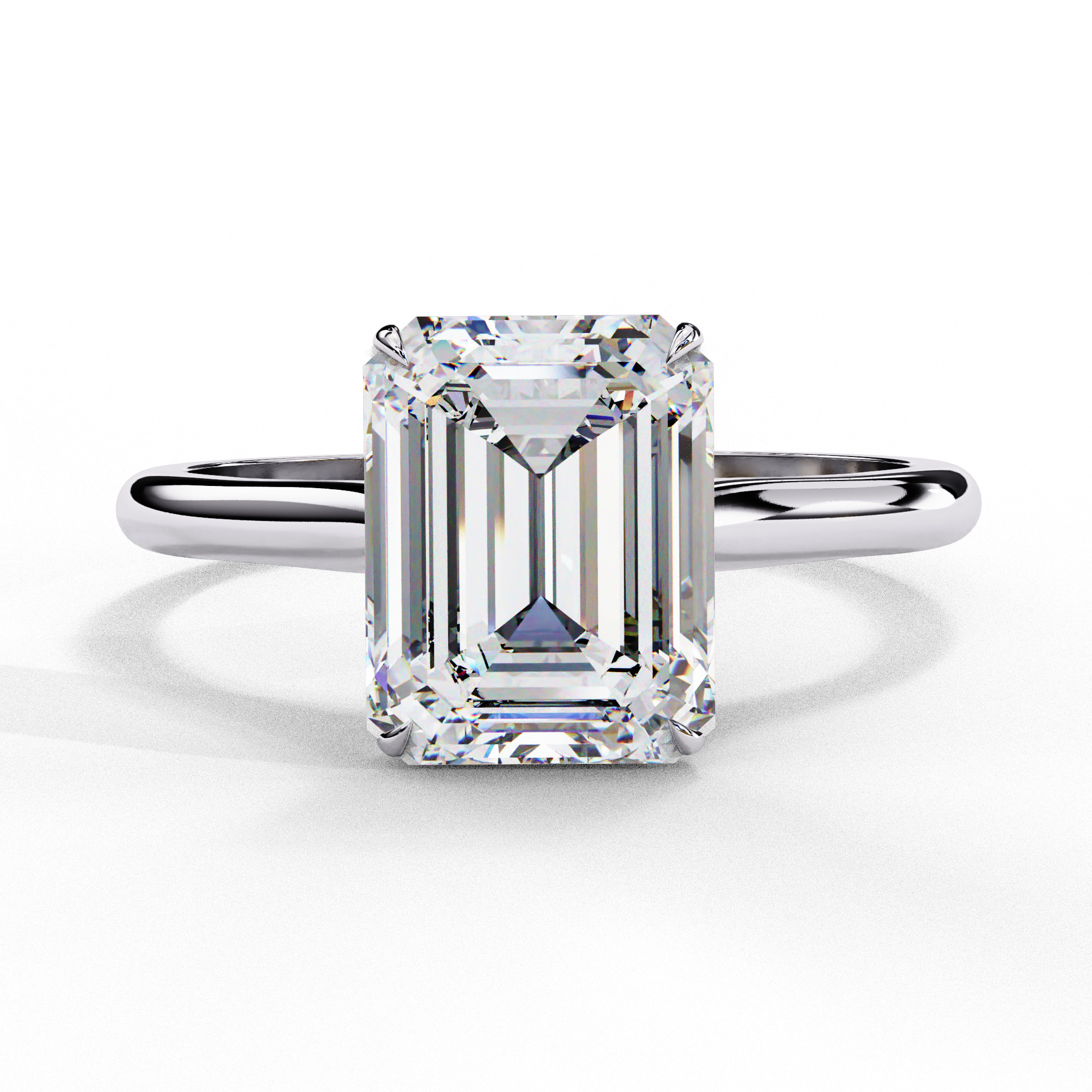 RADIANT  DIAMOND RING -CAD-029 3D print model_10