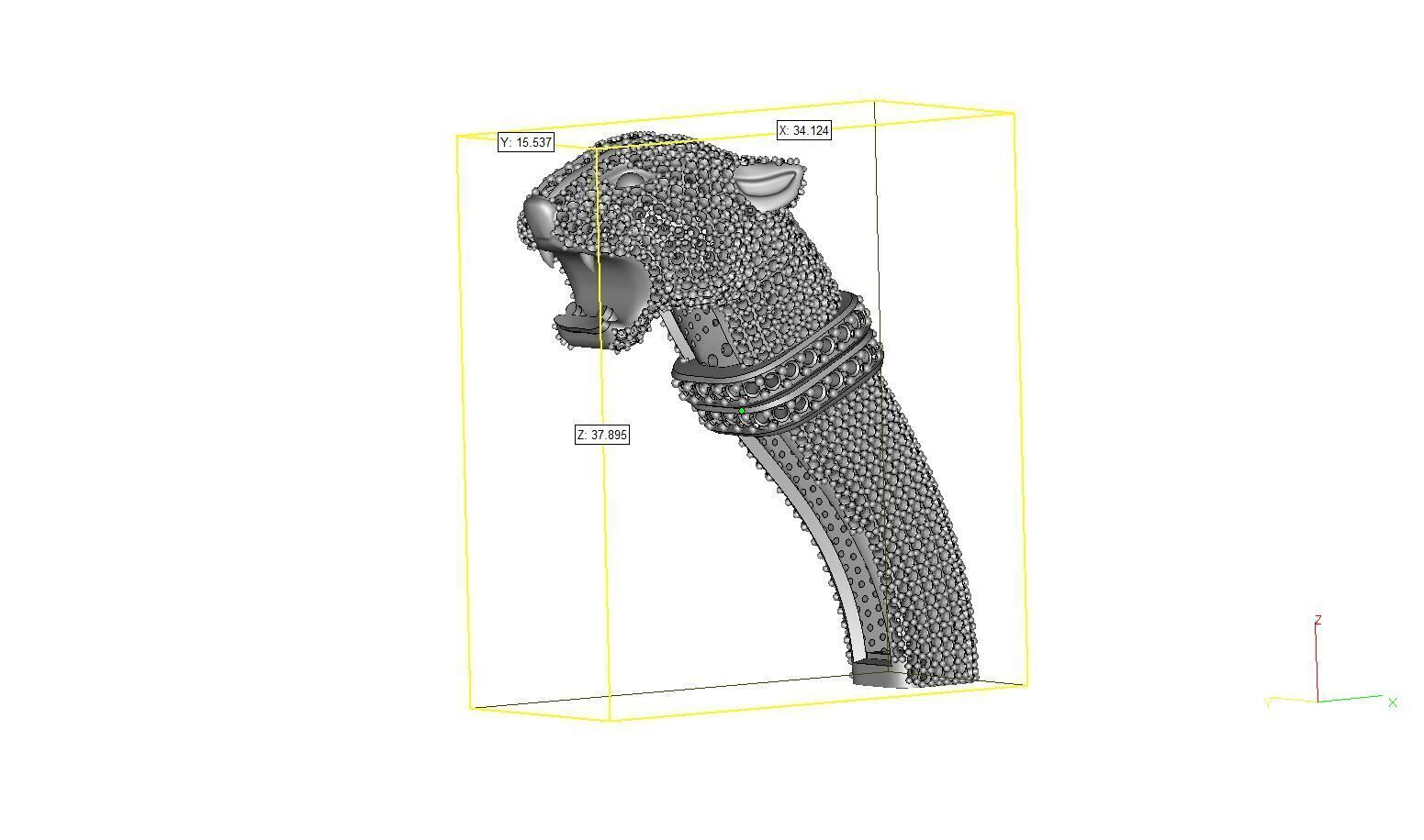 Bracelet 5379 3D print model_8