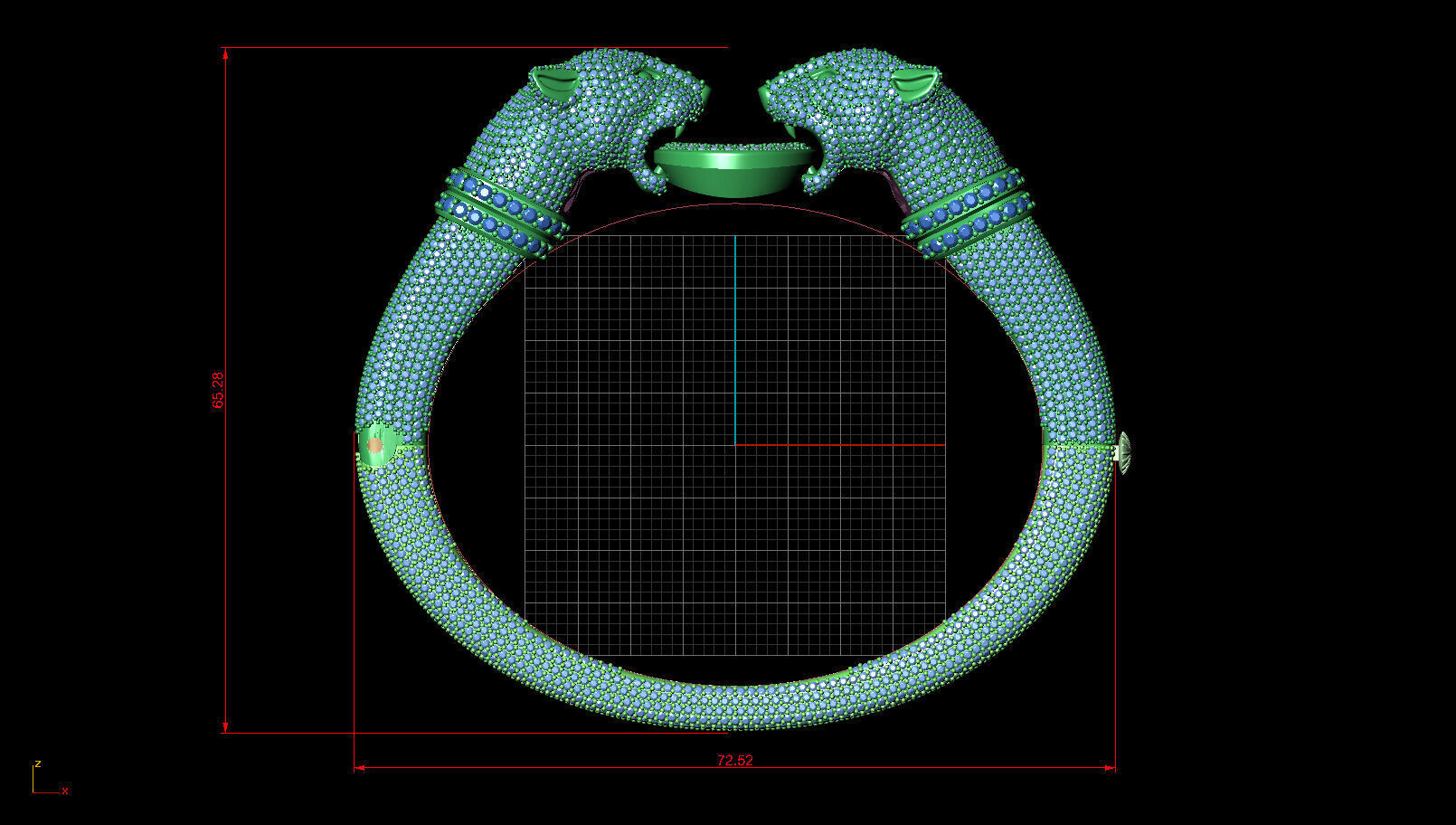 Bracelet 5379 3D print model_17