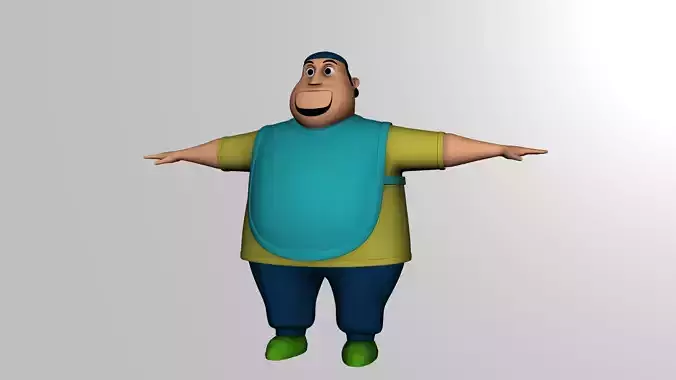 3D Stylized Character Model