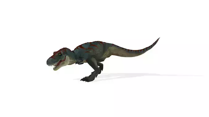 T-Rex  High Detail Dinosaur 3D Model for Games and Print