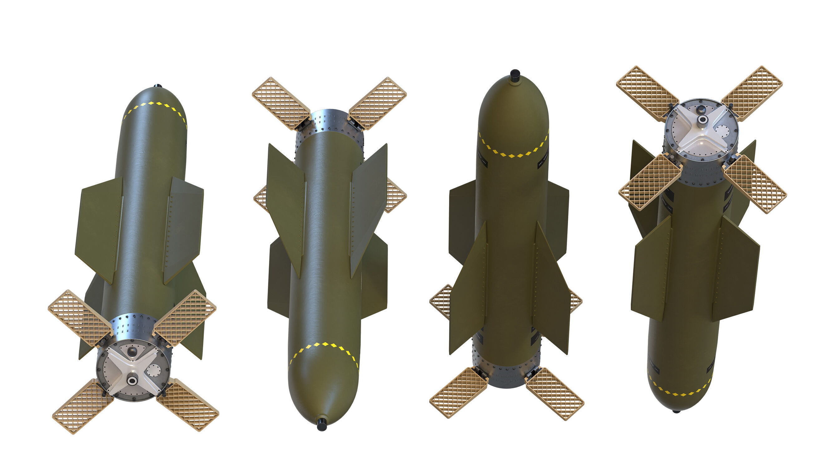 The GBU-57B MOP Massive Ordnance Penetrator  3D model_13