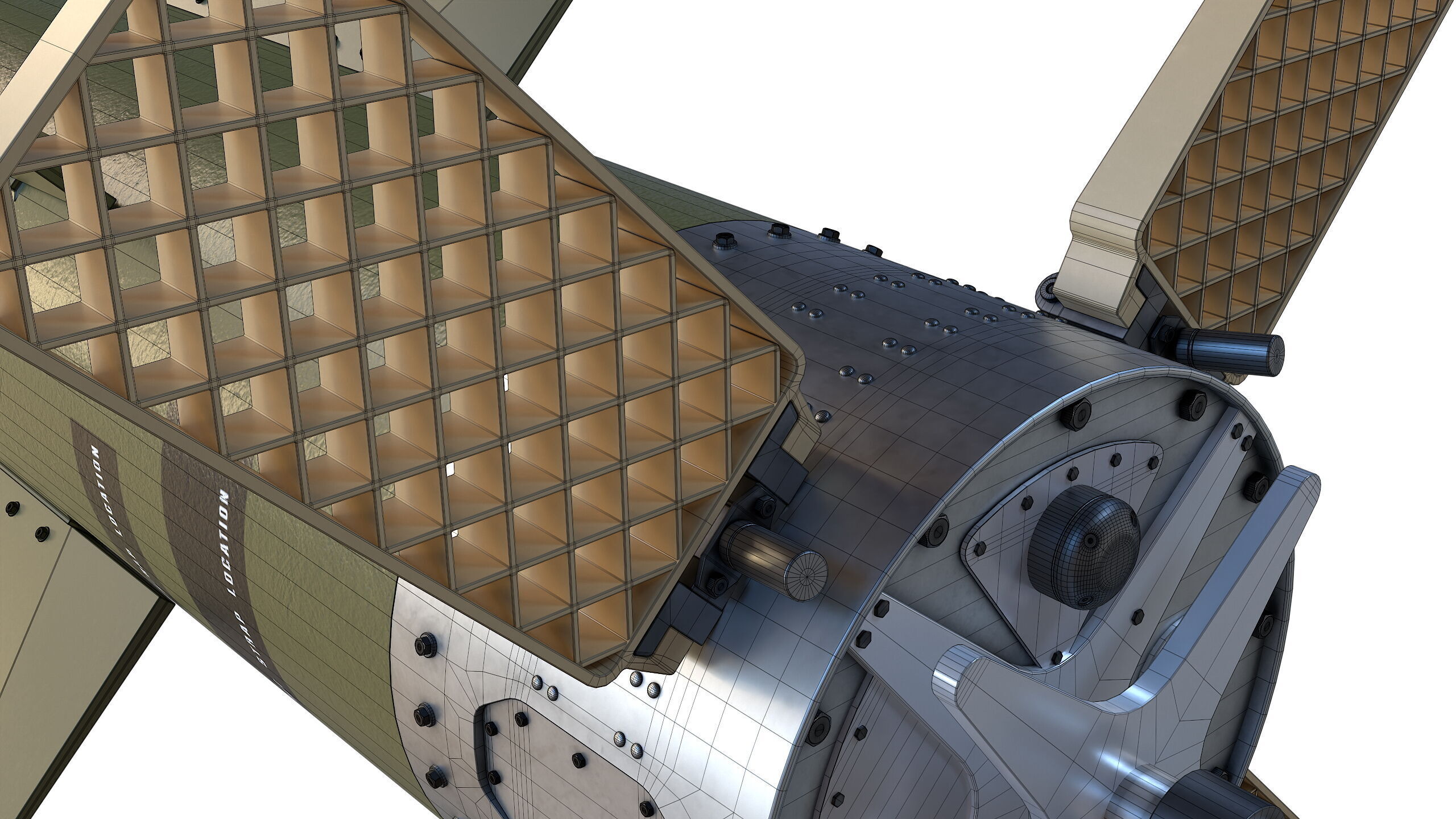 The GBU-57B MOP Massive Ordnance Penetrator  3D model_19