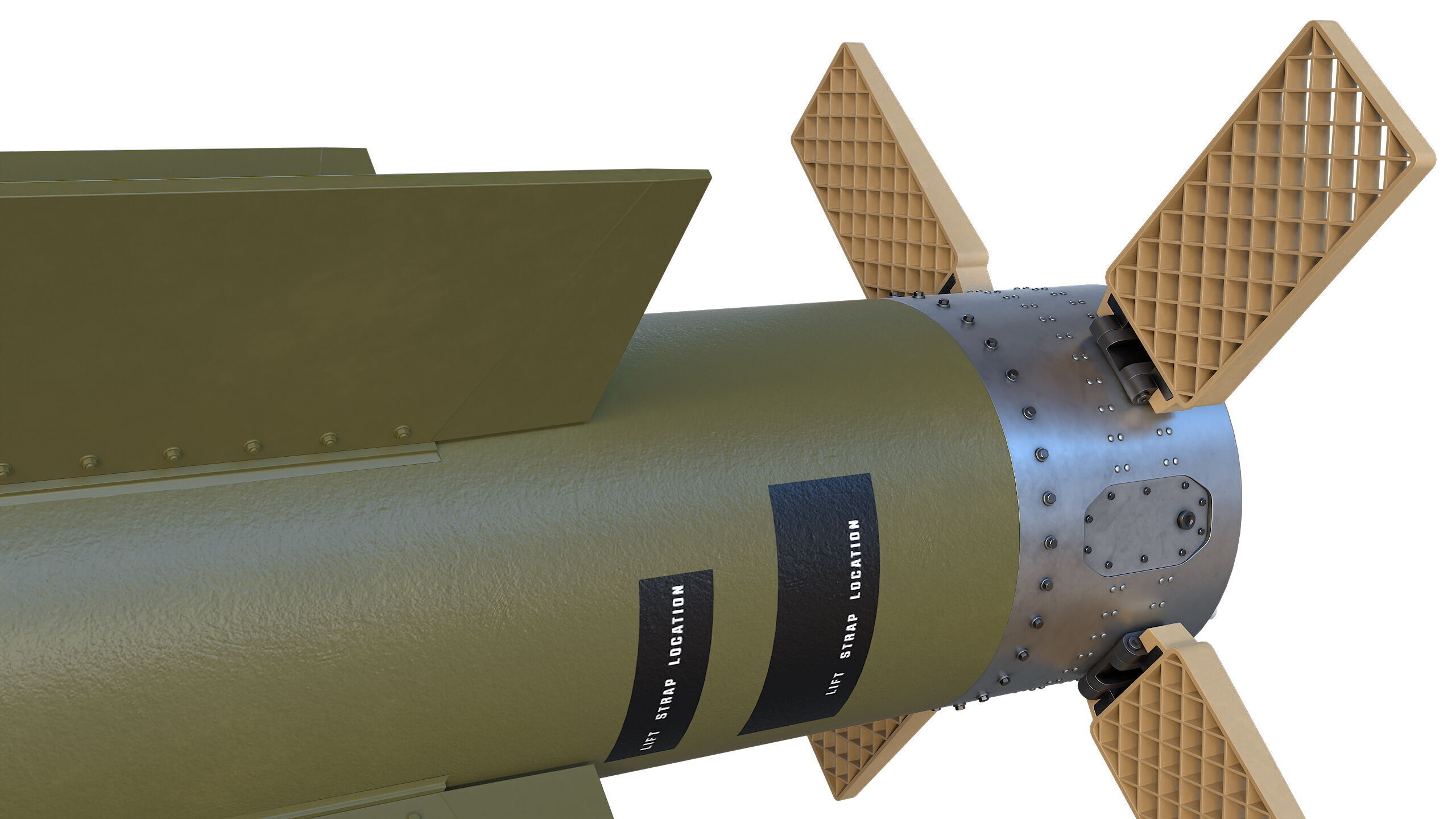 The GBU-57B MOP Massive Ordnance Penetrator  3D model_9