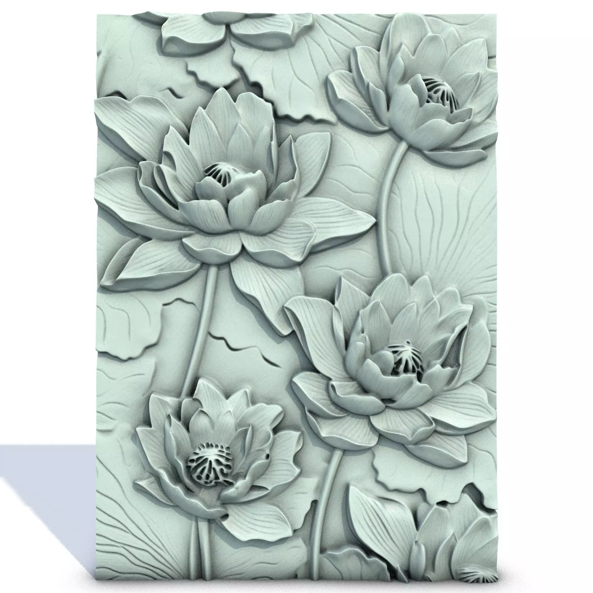Flowers Poster 3D print model_0