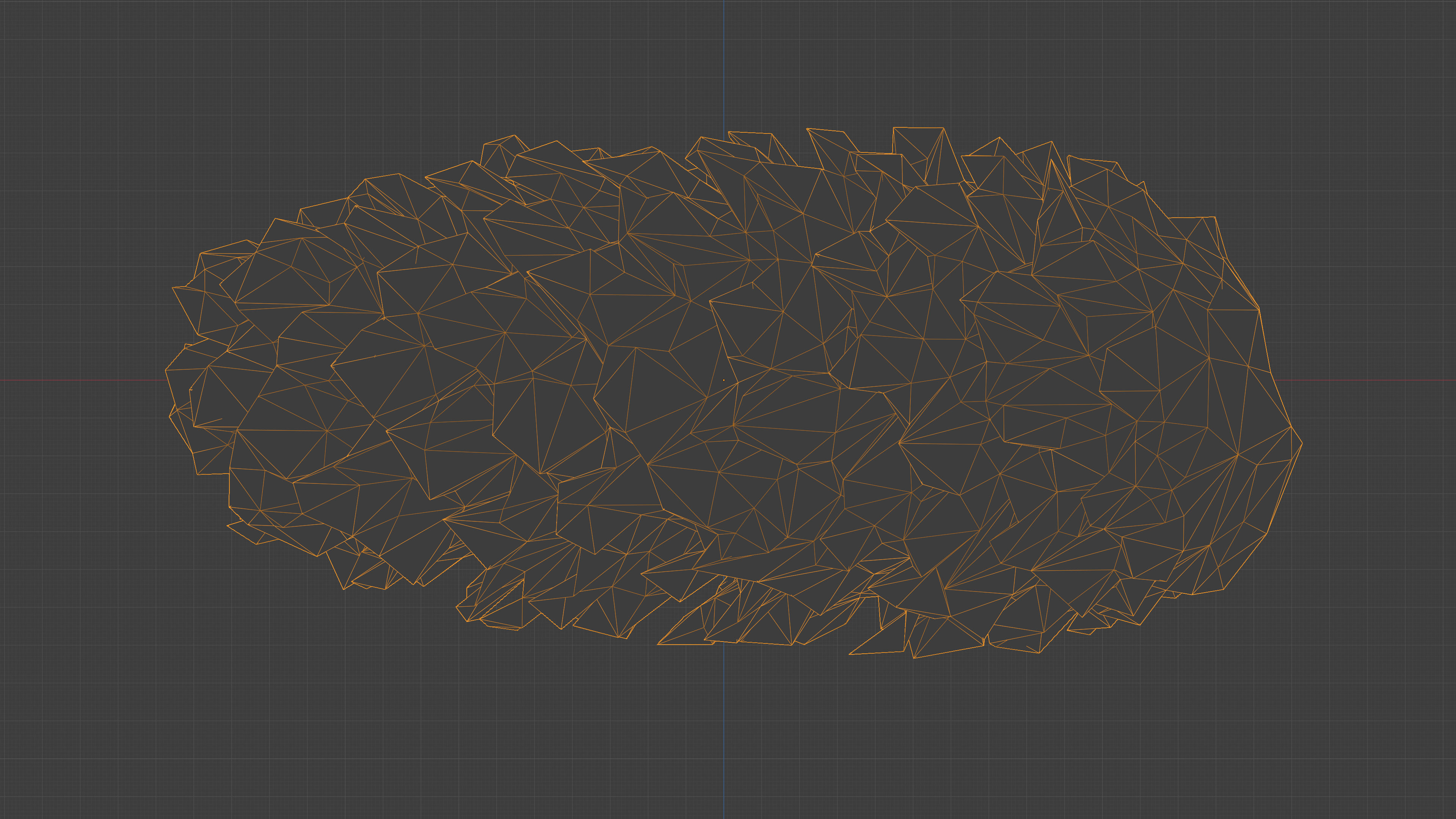 Photorealistic 3D scan of pine conifer cones Collection _5