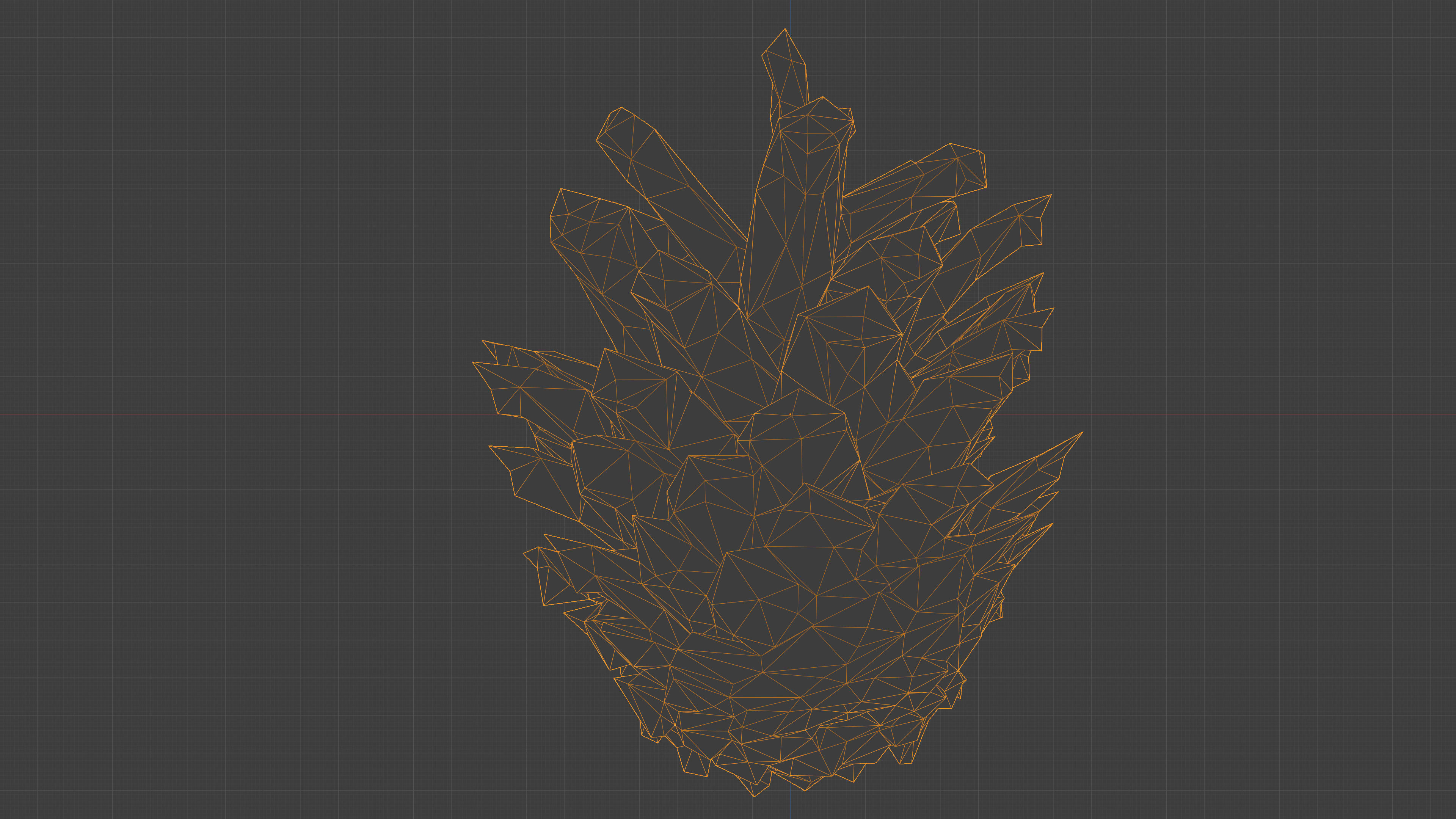 Photorealistic 3D scan of pine conifer cones Collection _17