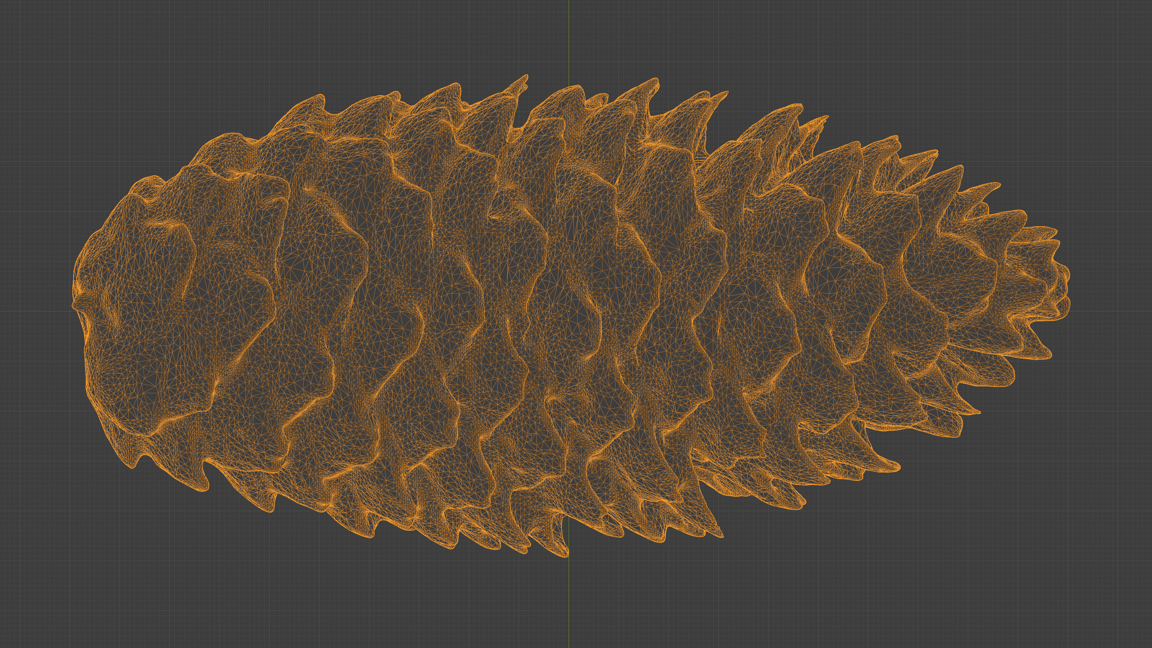 Photorealistic 3D scan of pine conifer cones Collection _16