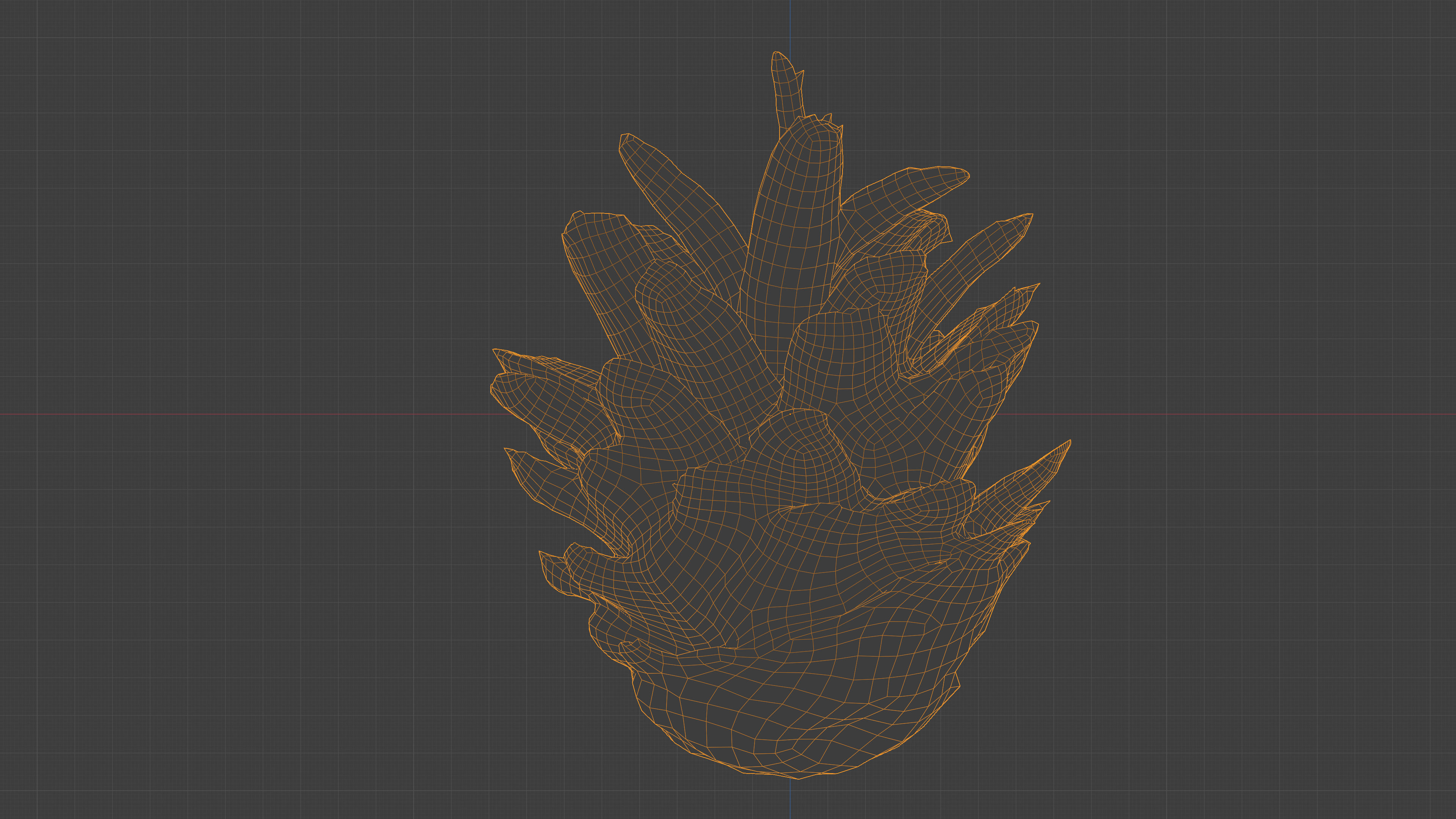 Photorealistic 3D scan of pine conifer cones Collection _18