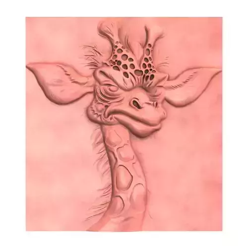 Funny Giraffe Home Decor