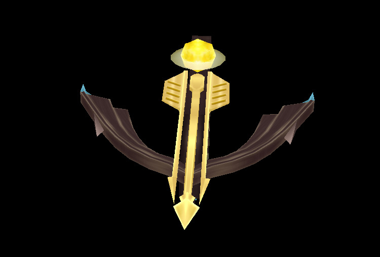 crossbow lowpoly Low-poly 3D model_4