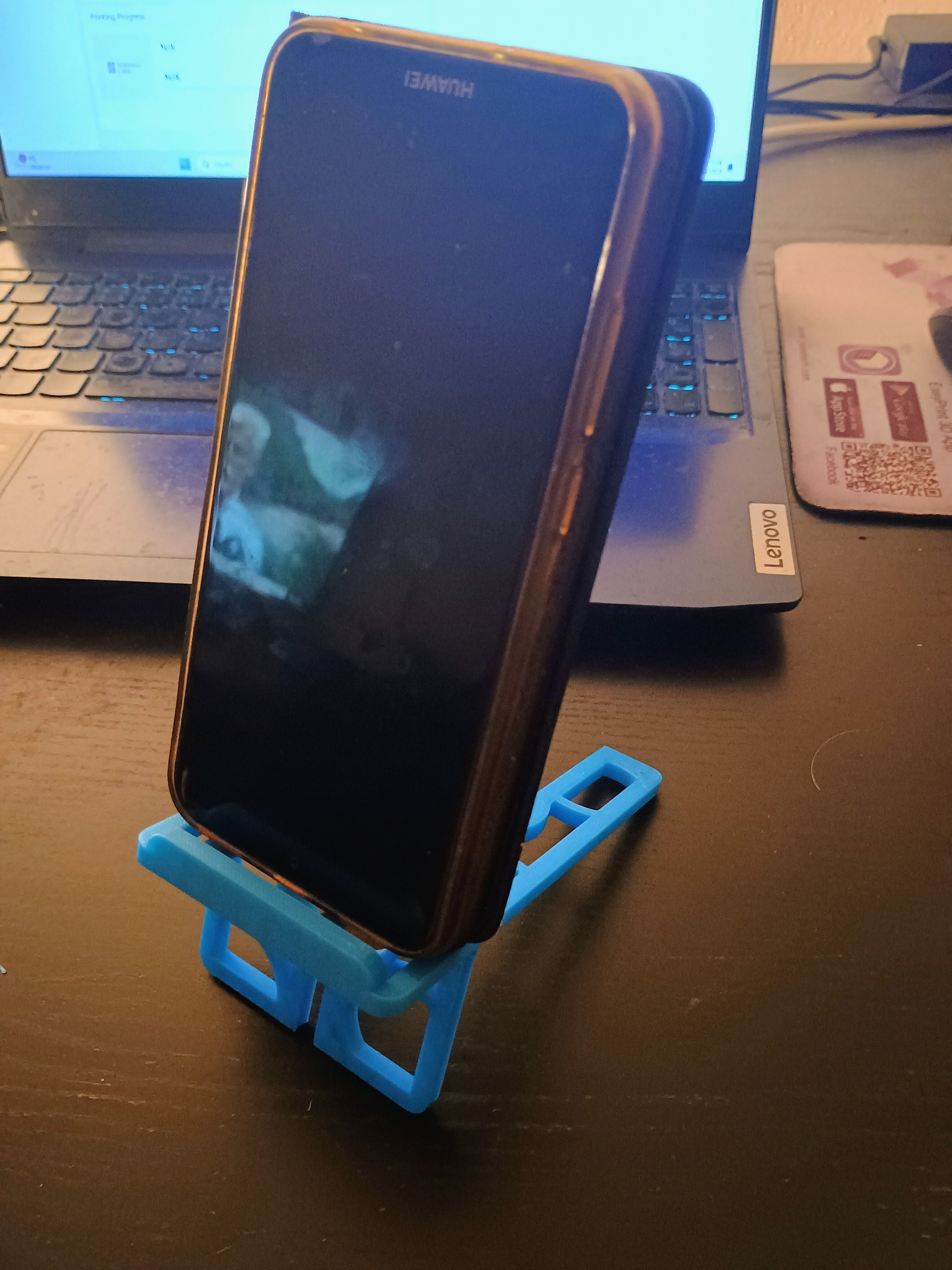 Phone stand holder foldable easy print 3D print model_13