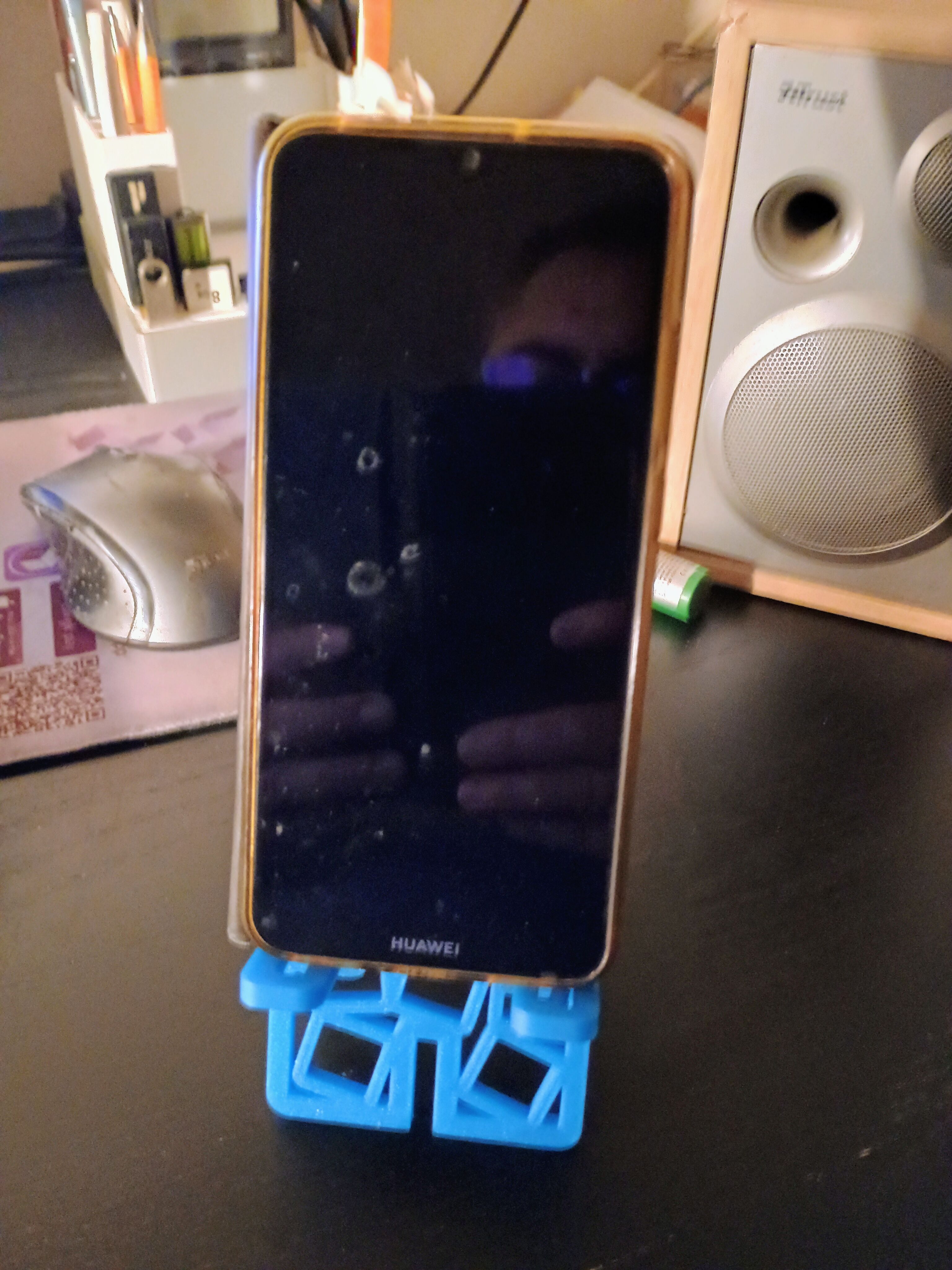 Phone stand holder foldable easy print 3D print model_15