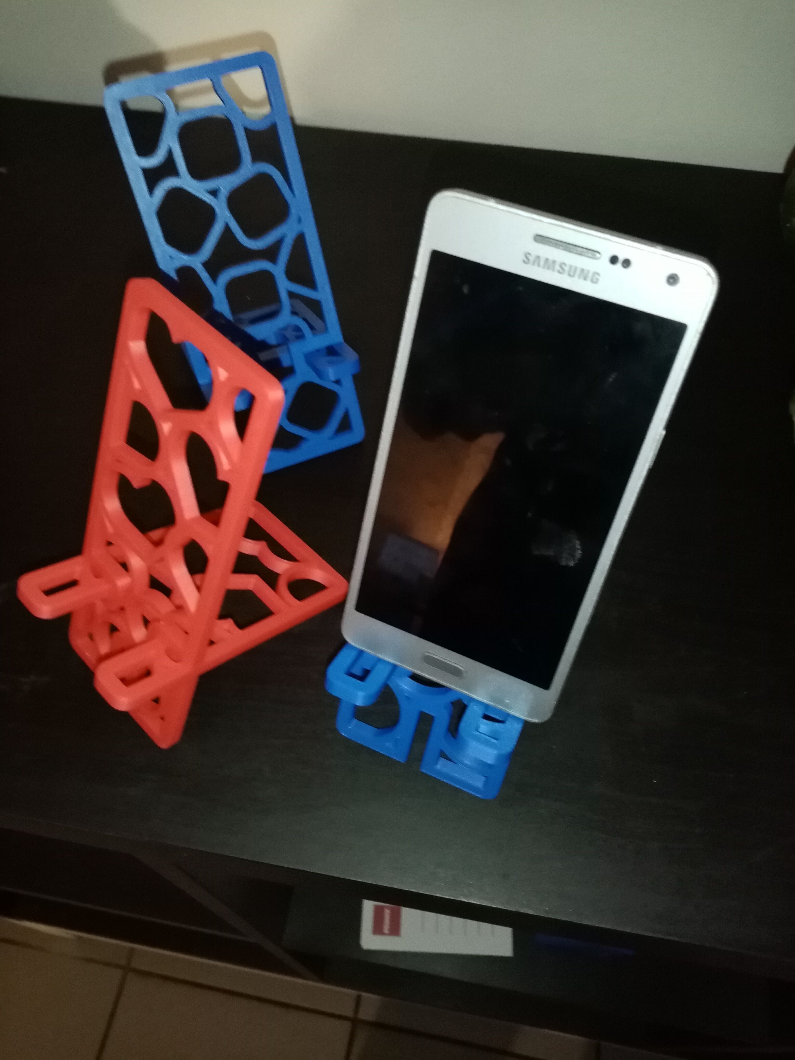 Phone stand holder foldable easy print 3D print model_12