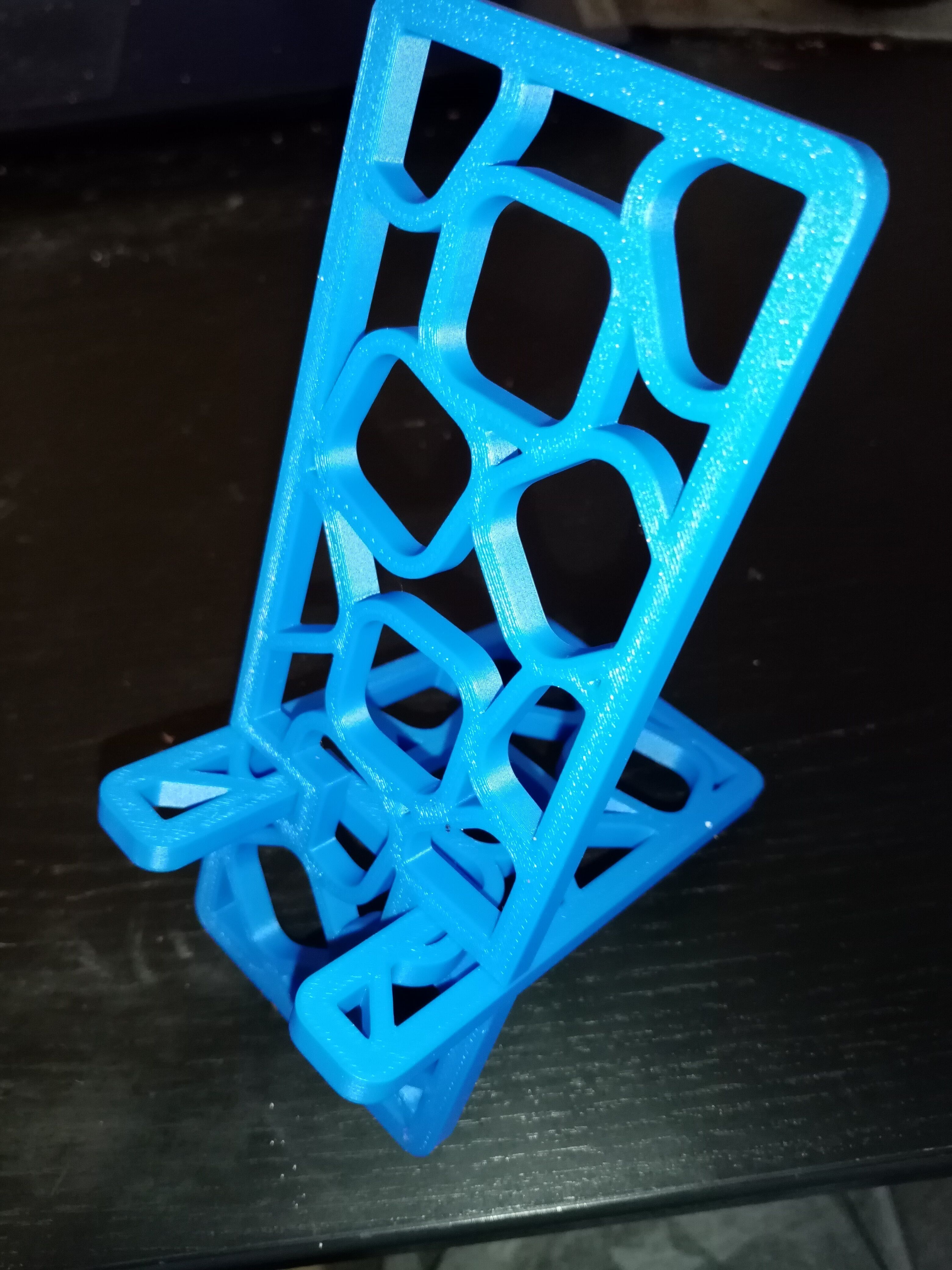 Phone stand holder foldable easy print 3D print model_8