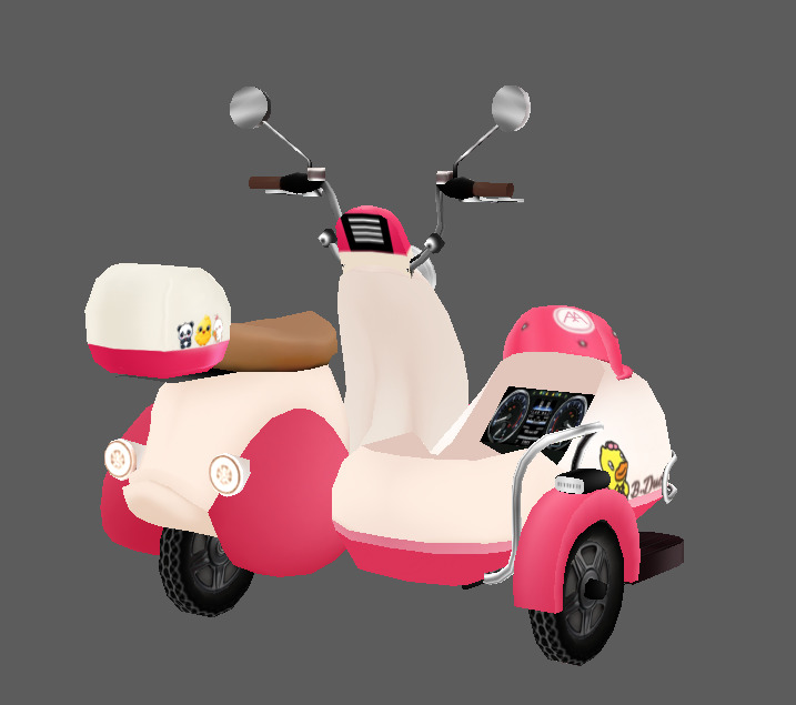 Electric Vehicles  Low-poly 3D model_2