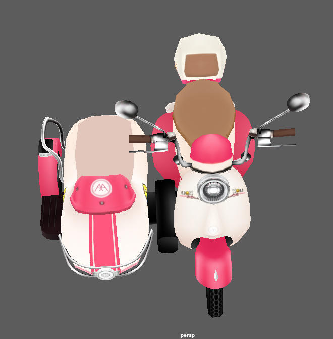 Electric Vehicles  Low-poly 3D model_3