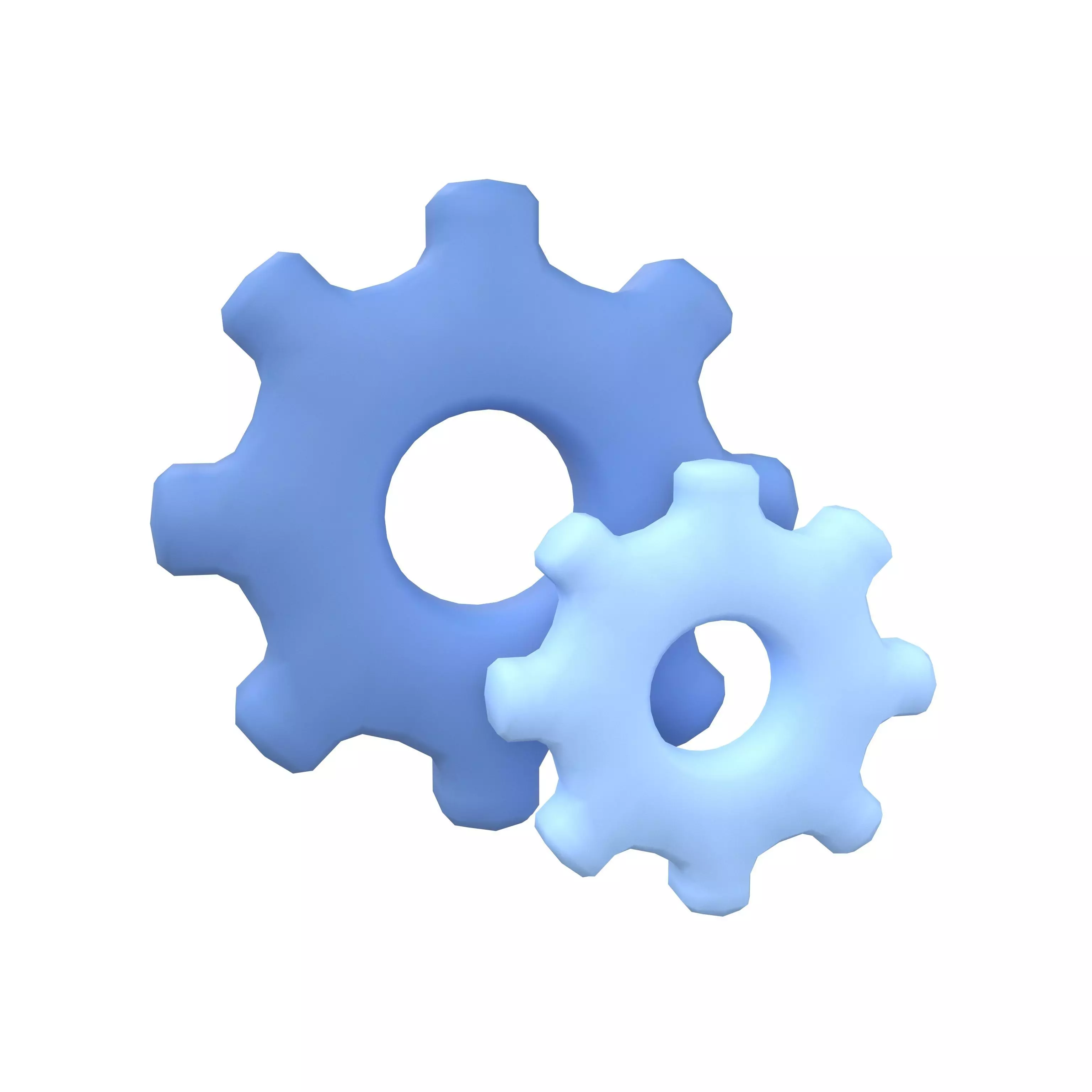 Setting Error Icon V1 001 Low-poly 3D model_0