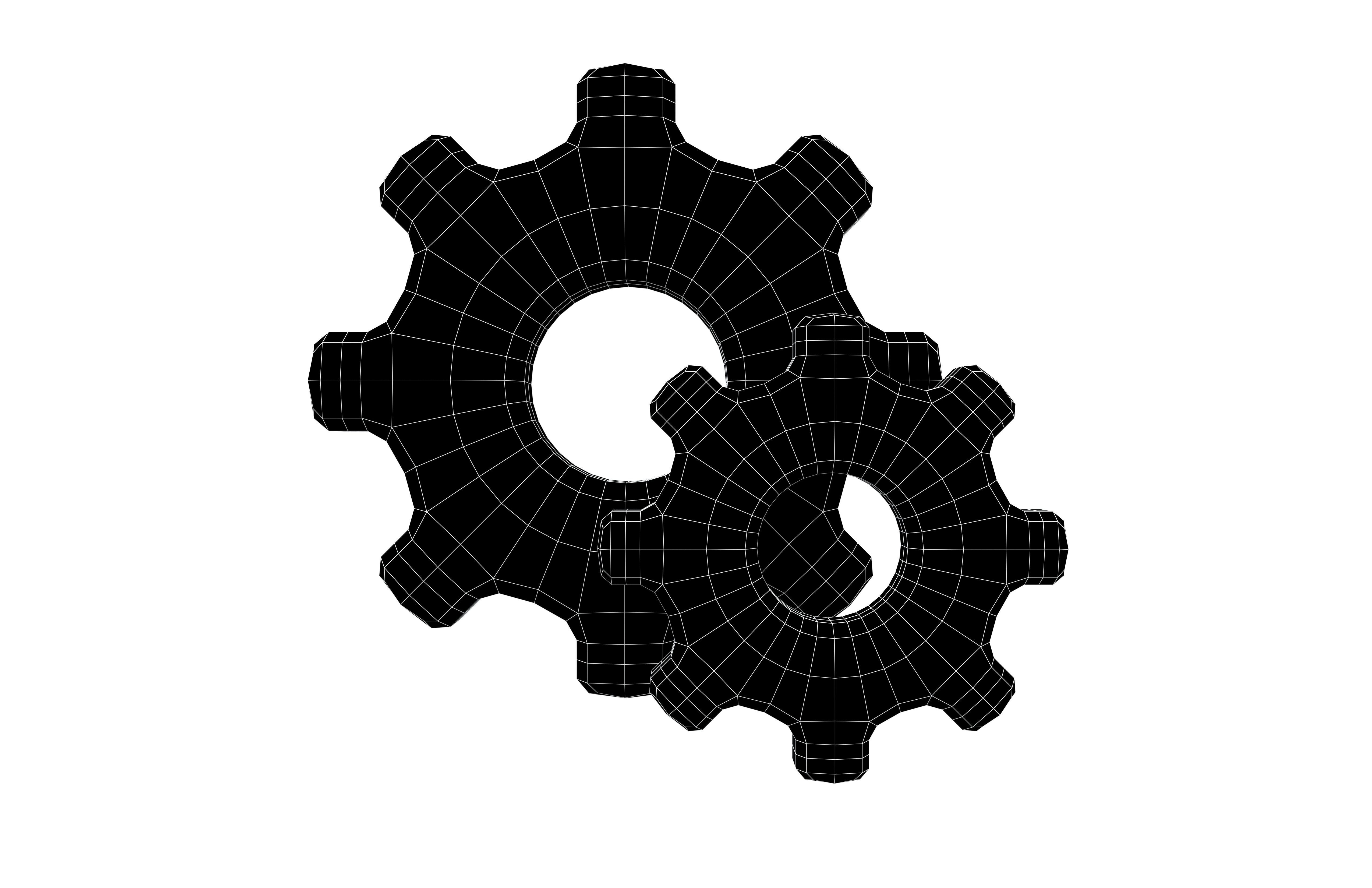 Setting Error Icon V1 001 Low-poly 3D model_7