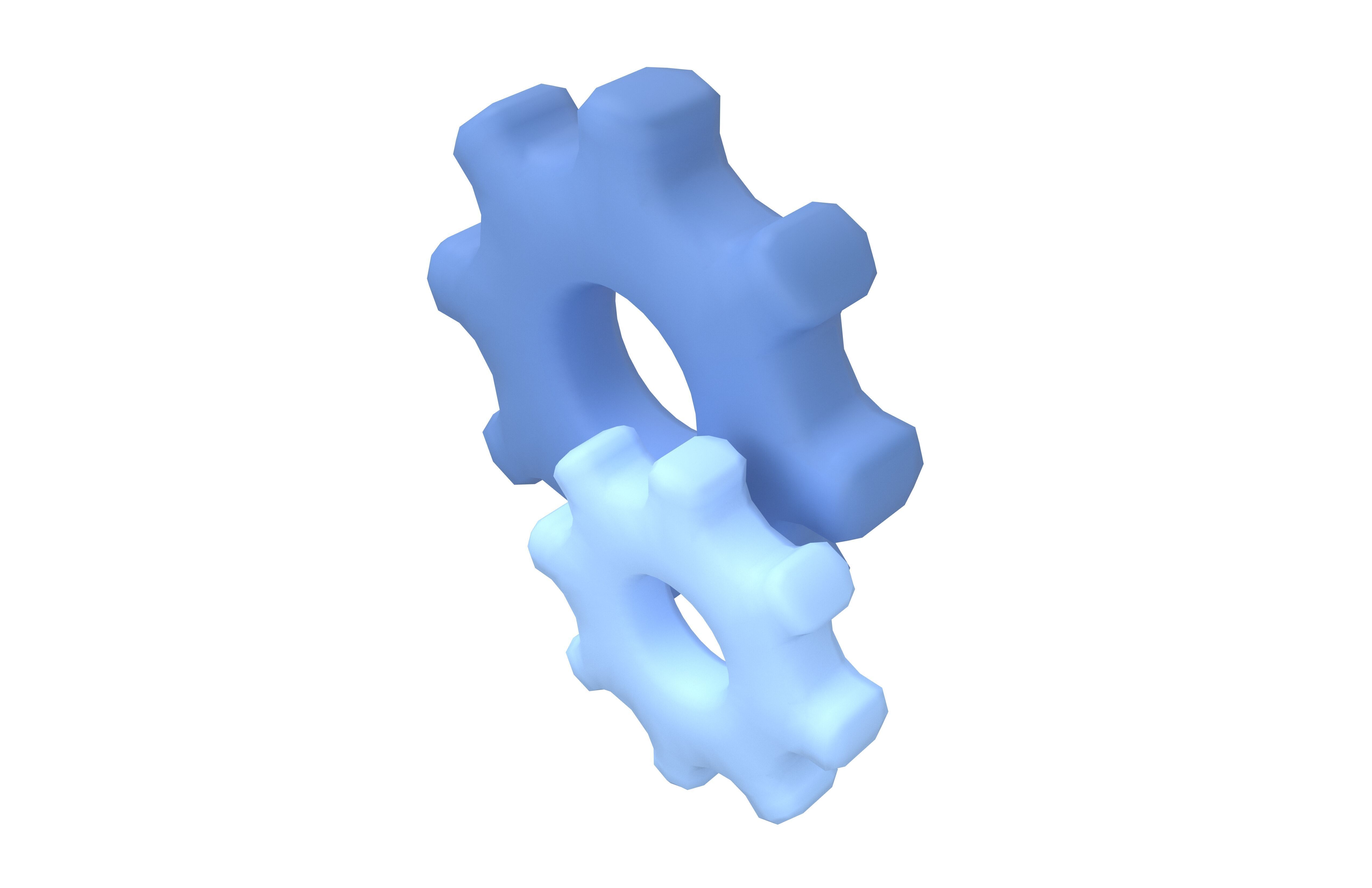 Setting Error Icon V1 001 Low-poly 3D model_3