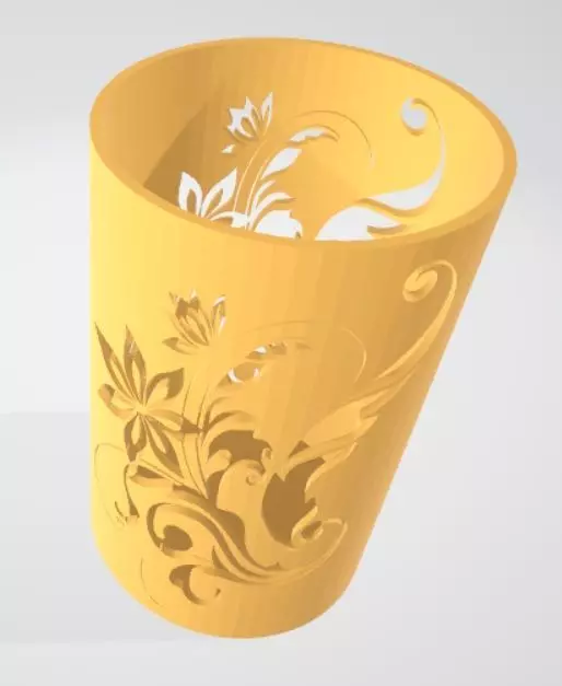 pen holder 3D print model_0