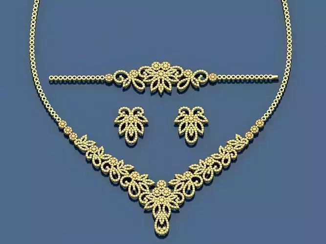 Gold Set  3D print model