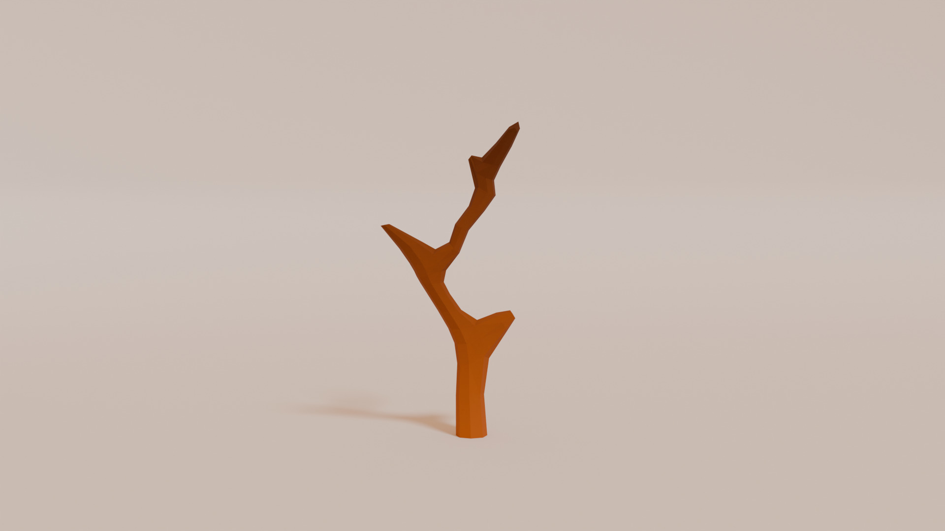 Tree Low Poly Low-poly 3D model_7